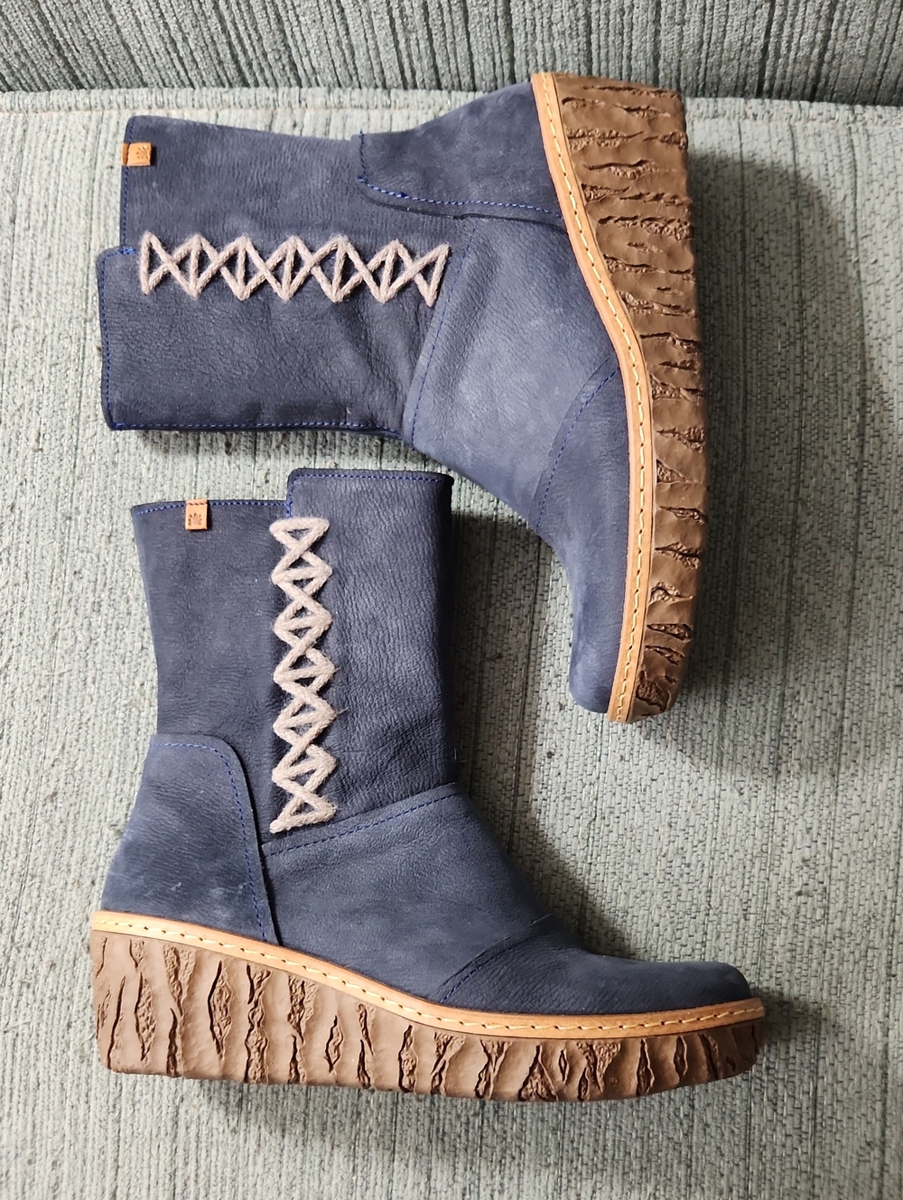 🍉El Naturalista Side-Zip Boots